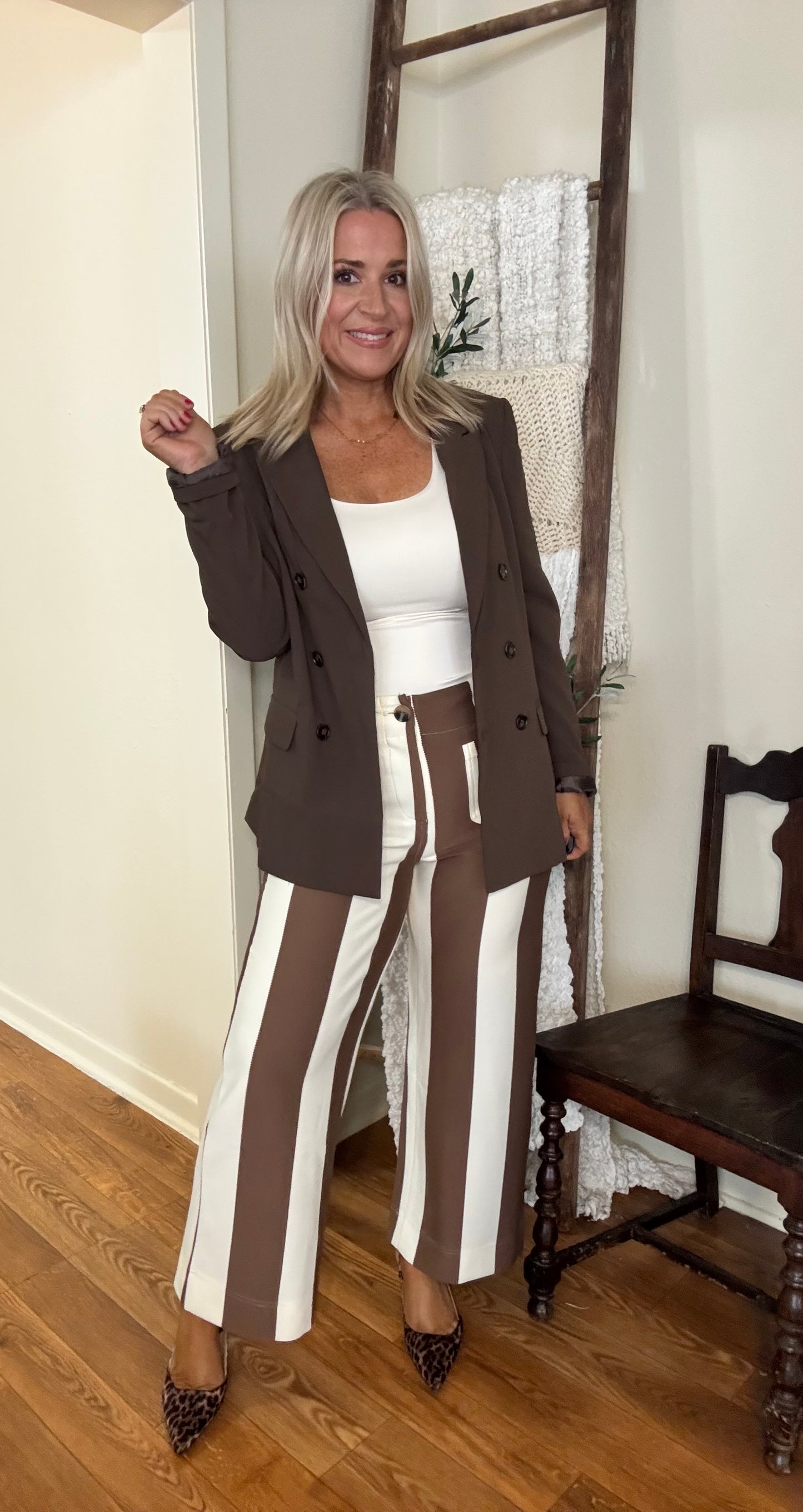 Iris Cropped Wide-Leg Pants- FINAL SALE