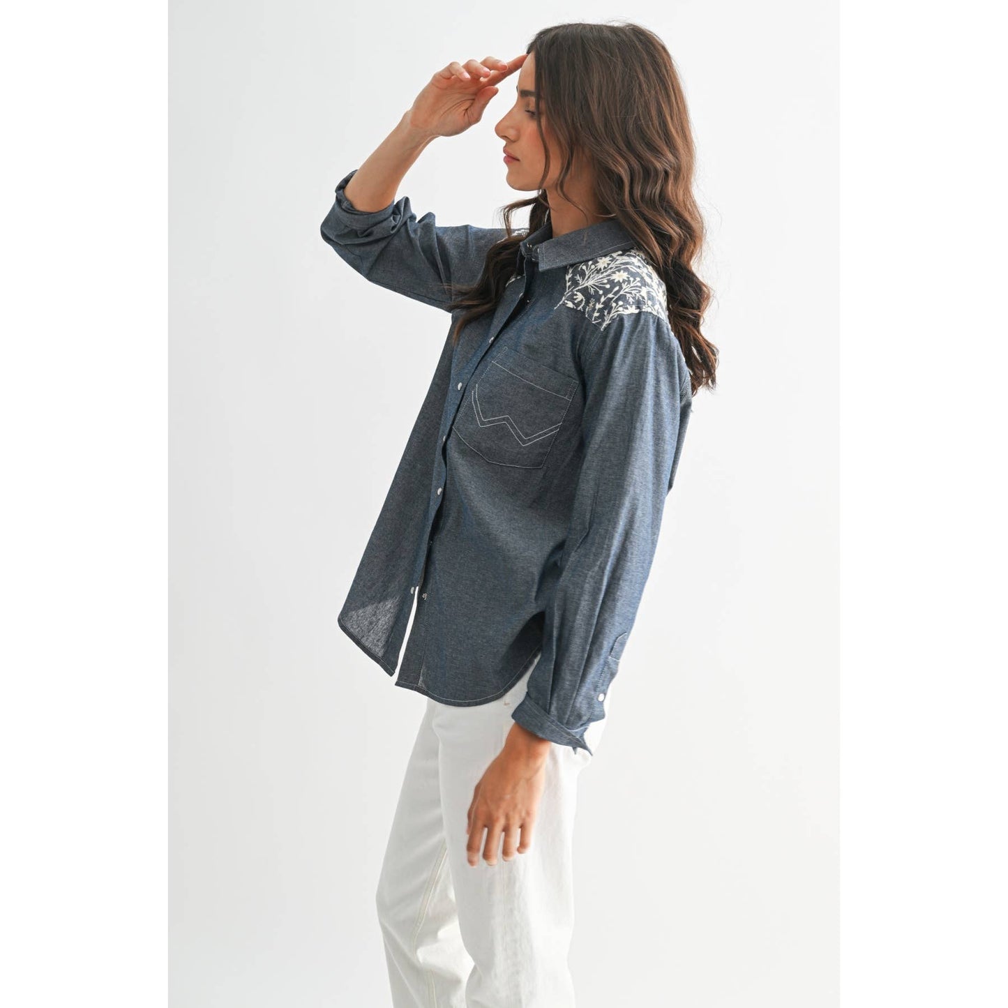 Marta Button Up