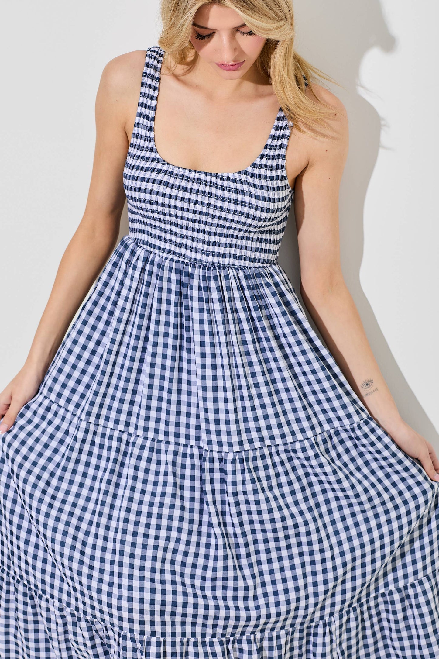 Sienna Smocked Maxi- FINAL SALE