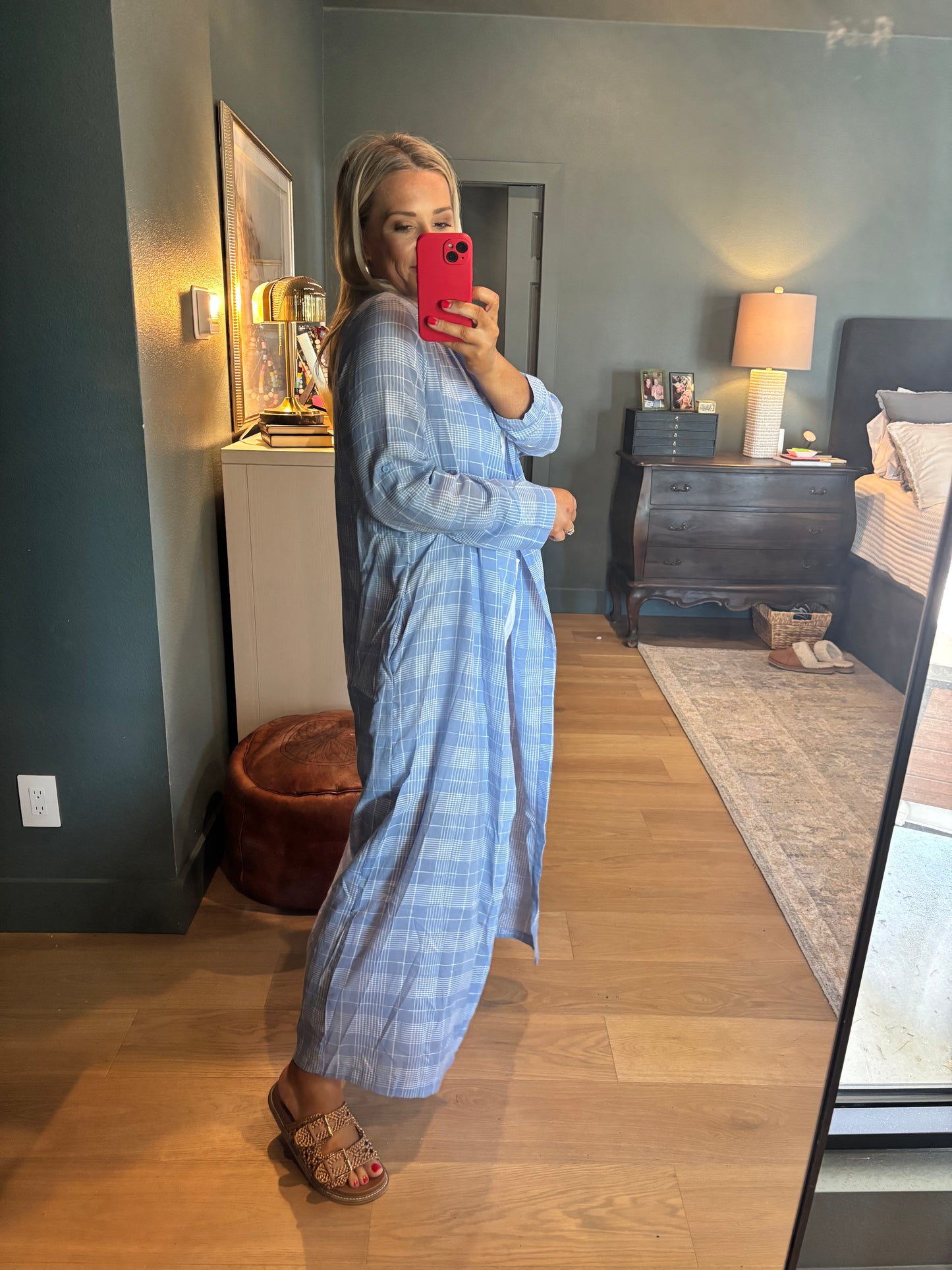 Plaid Kimono- FINAL SALE