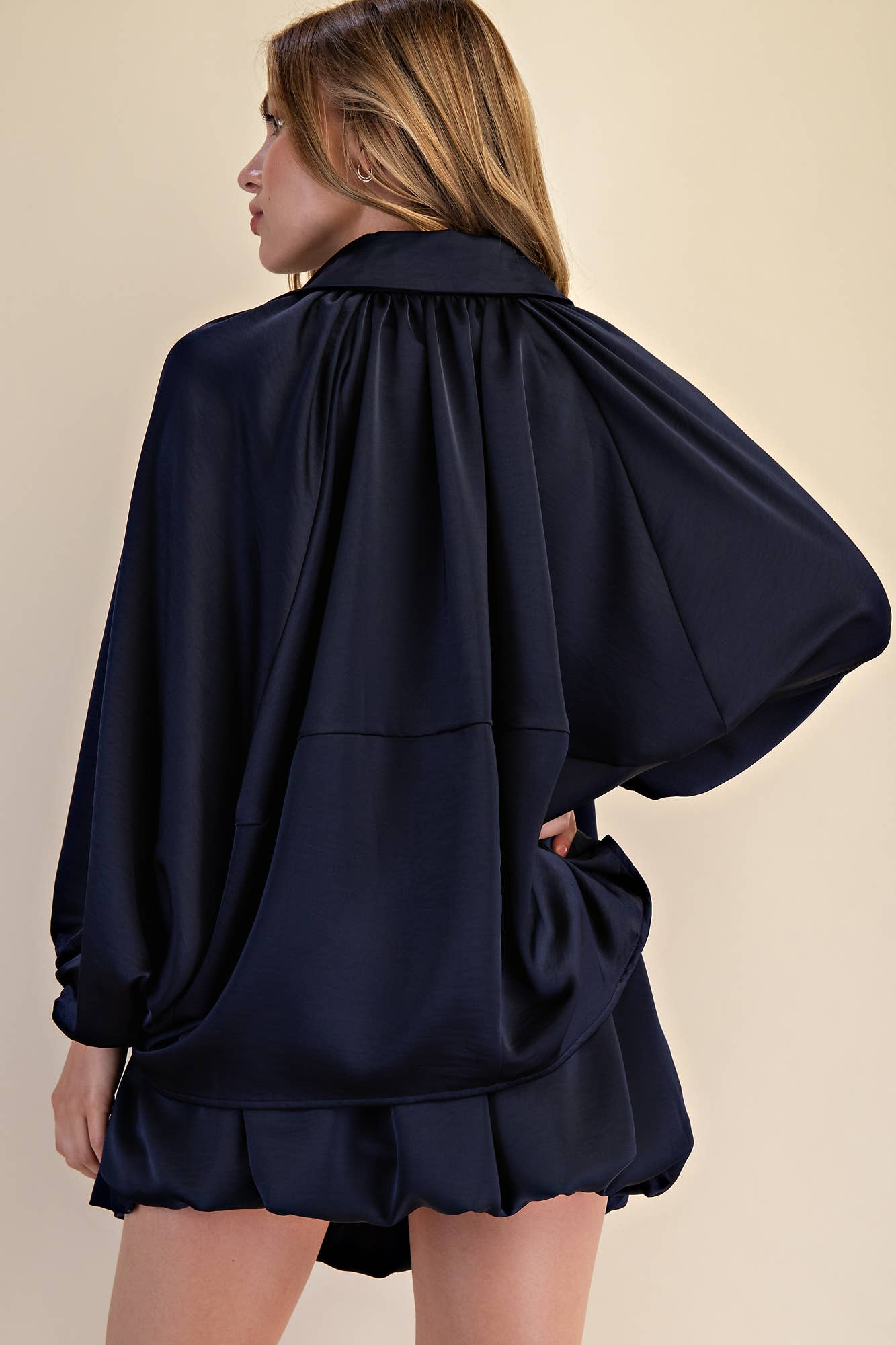 Puffed Bomber Jacket