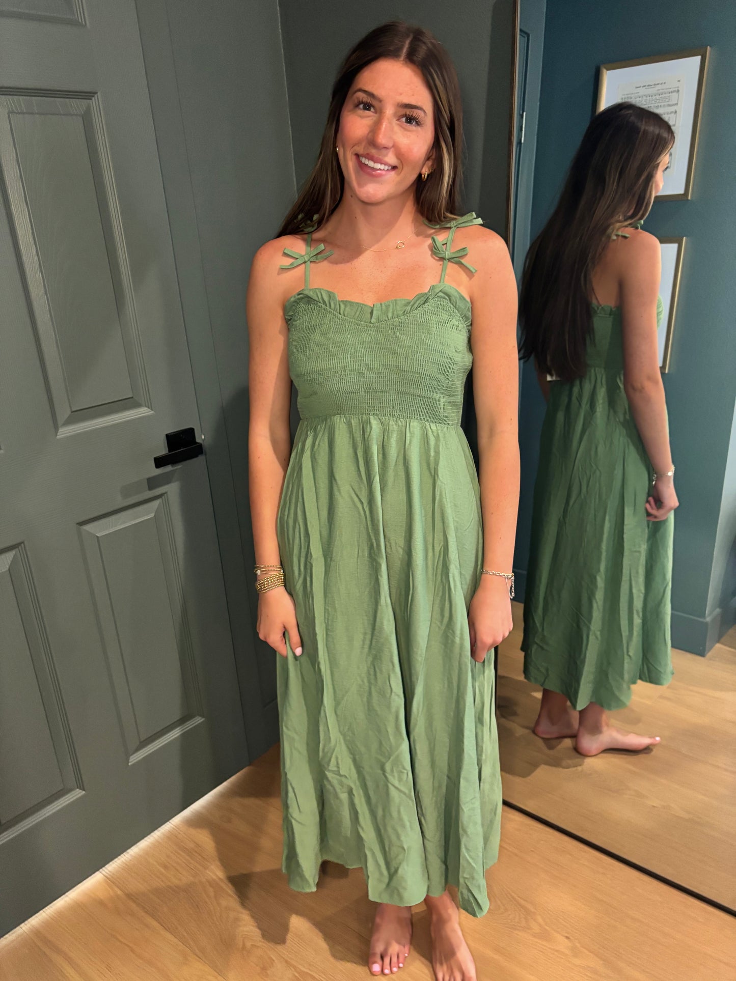 Sweetheart Midi Dress- FINAL SALE