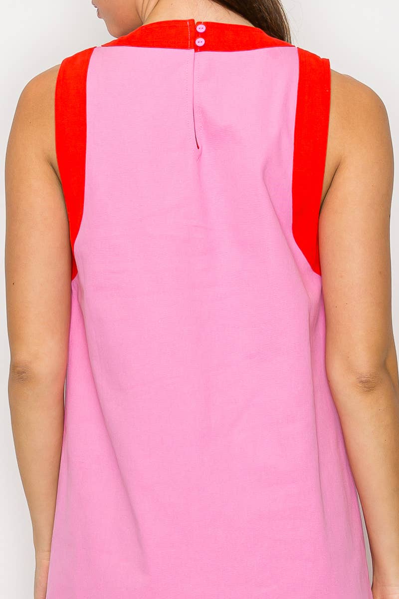 Retro Mod Mini Dress- FINAL SALE