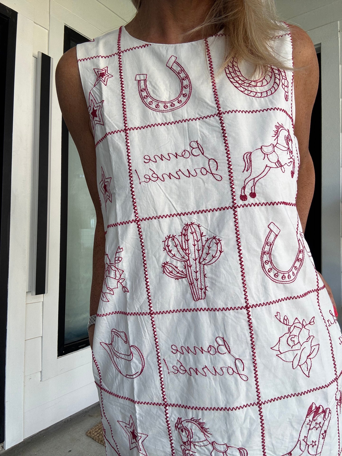 Western Flair Shift Dress