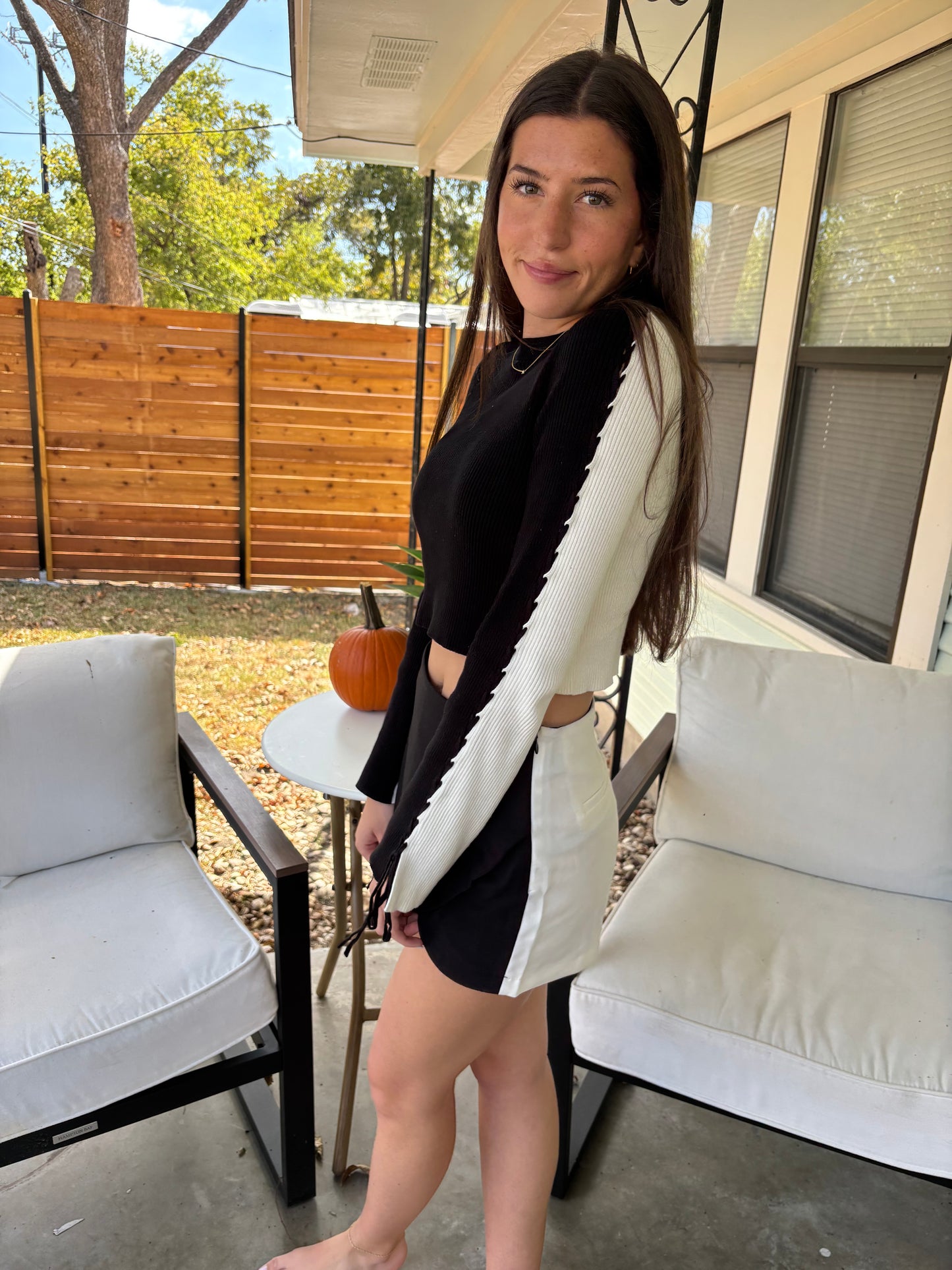 Quinn Color Block Sweater-FINAL SALE