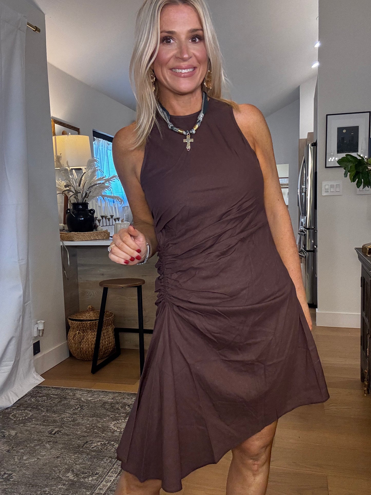 Chase Ruched Dress