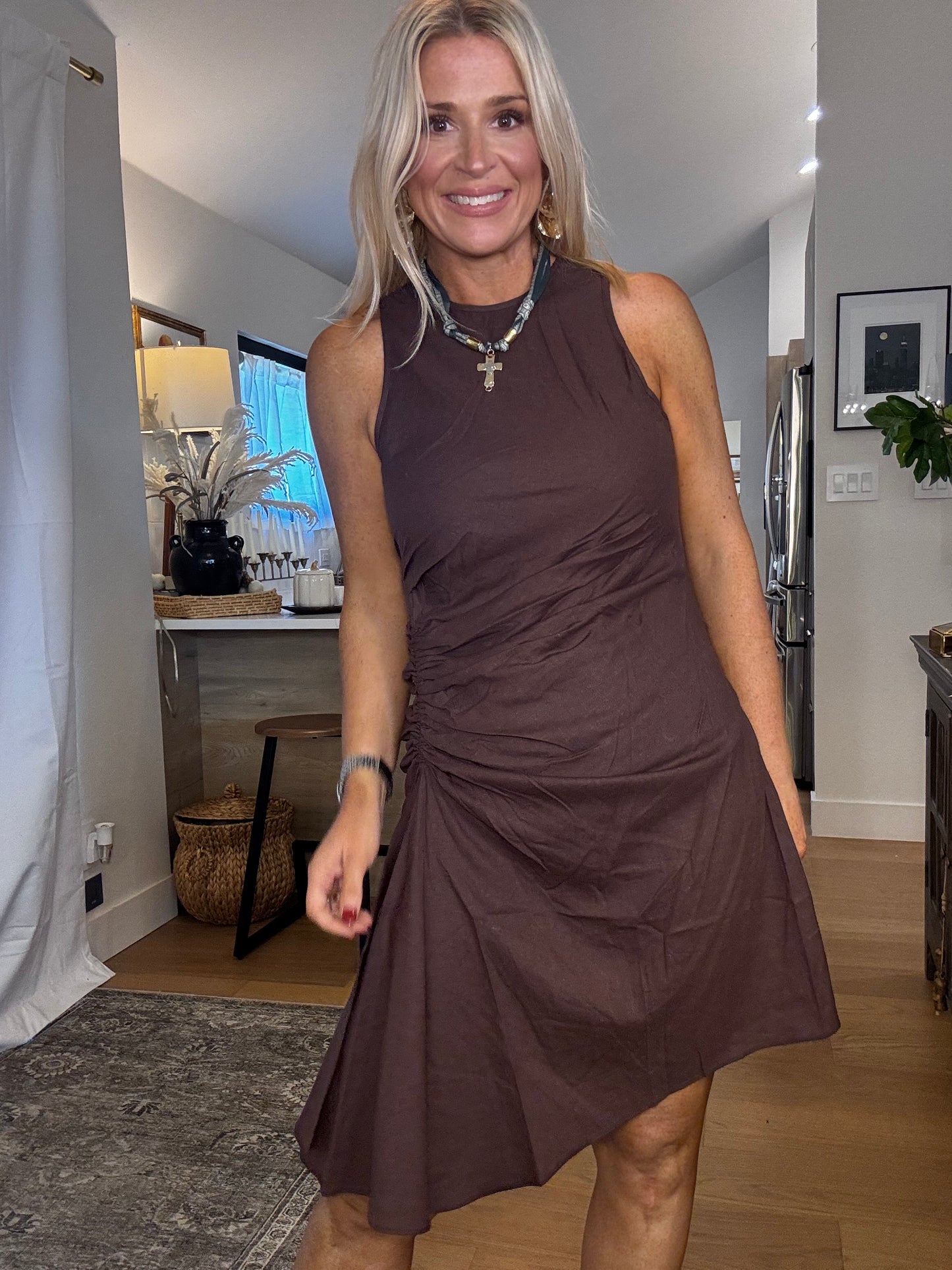 Chase Ruched Dress