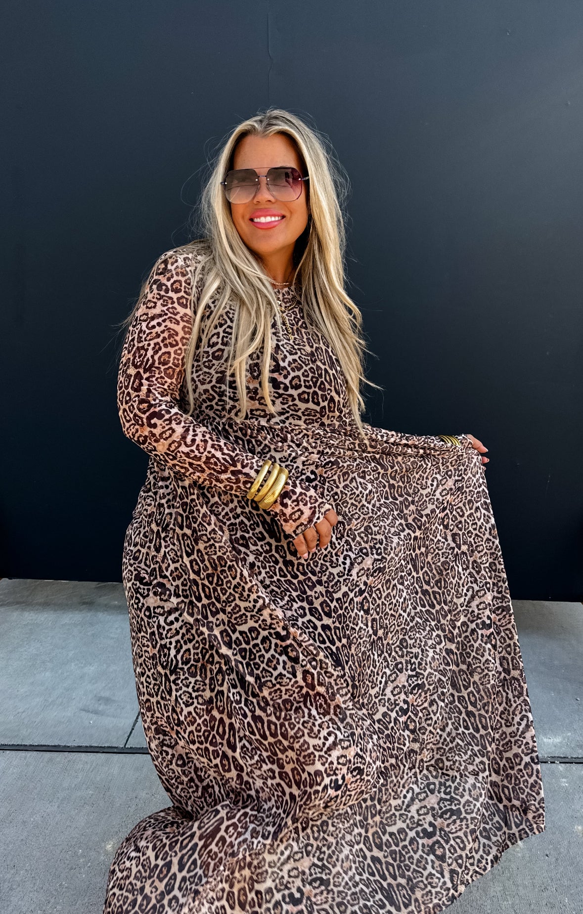 Cheetah Maxi- FINAL SALE