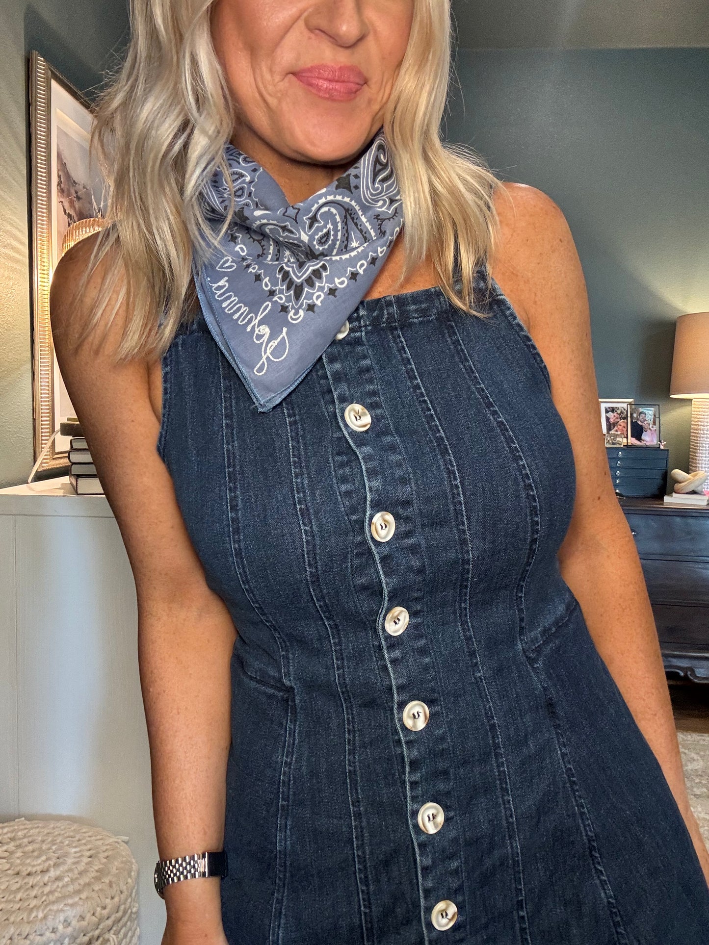 Dancy Denim Dress- FINAL SALE