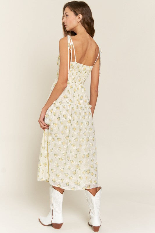 Buttercup Midi Dress- FINAL SALE