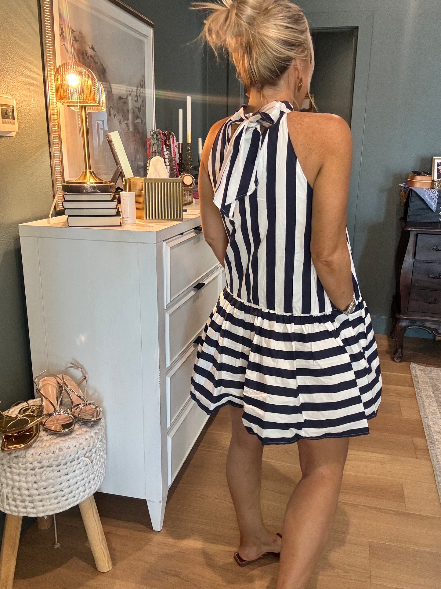 Nautical Mini Dress