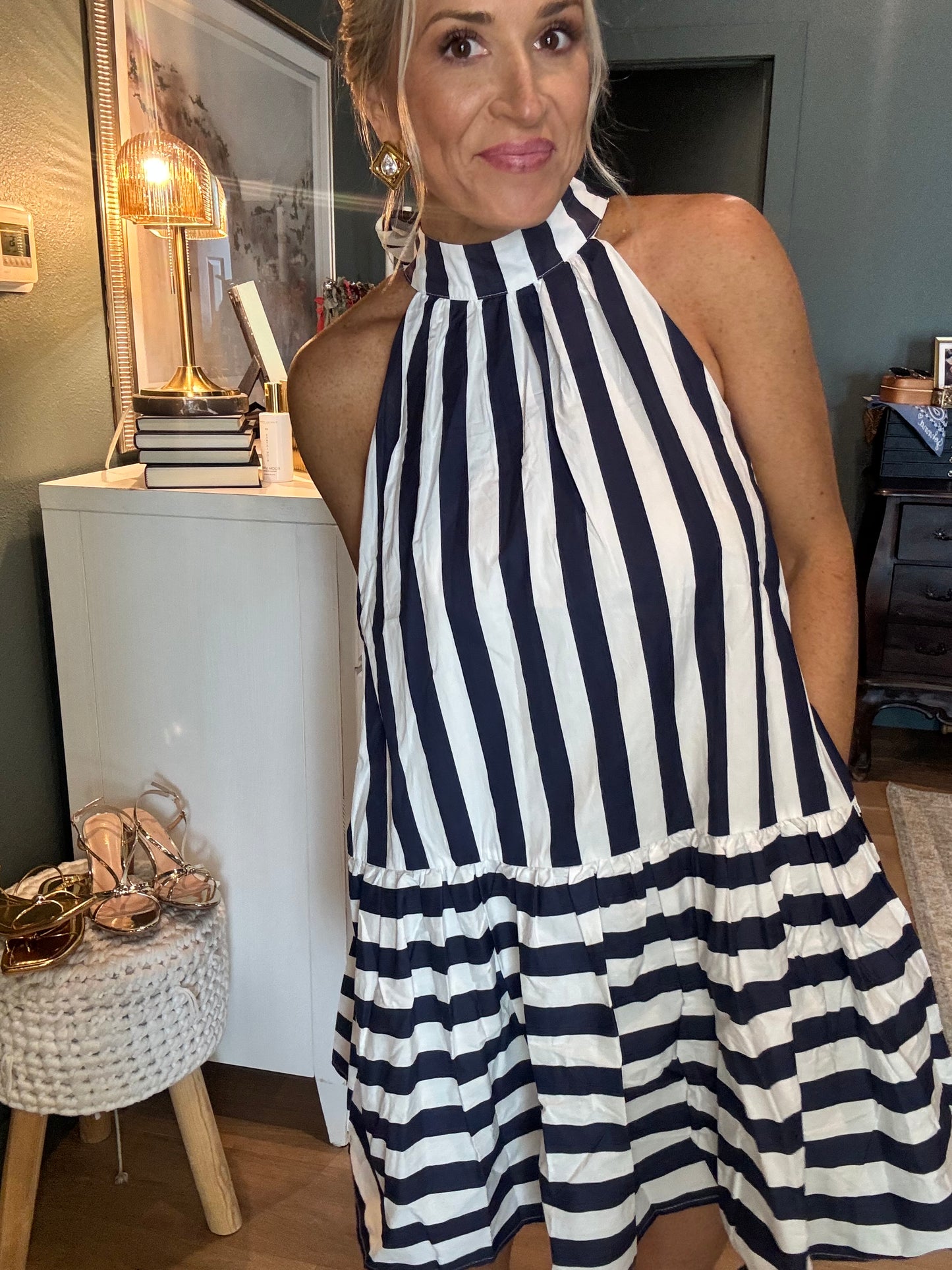 Nautical Mini Dress