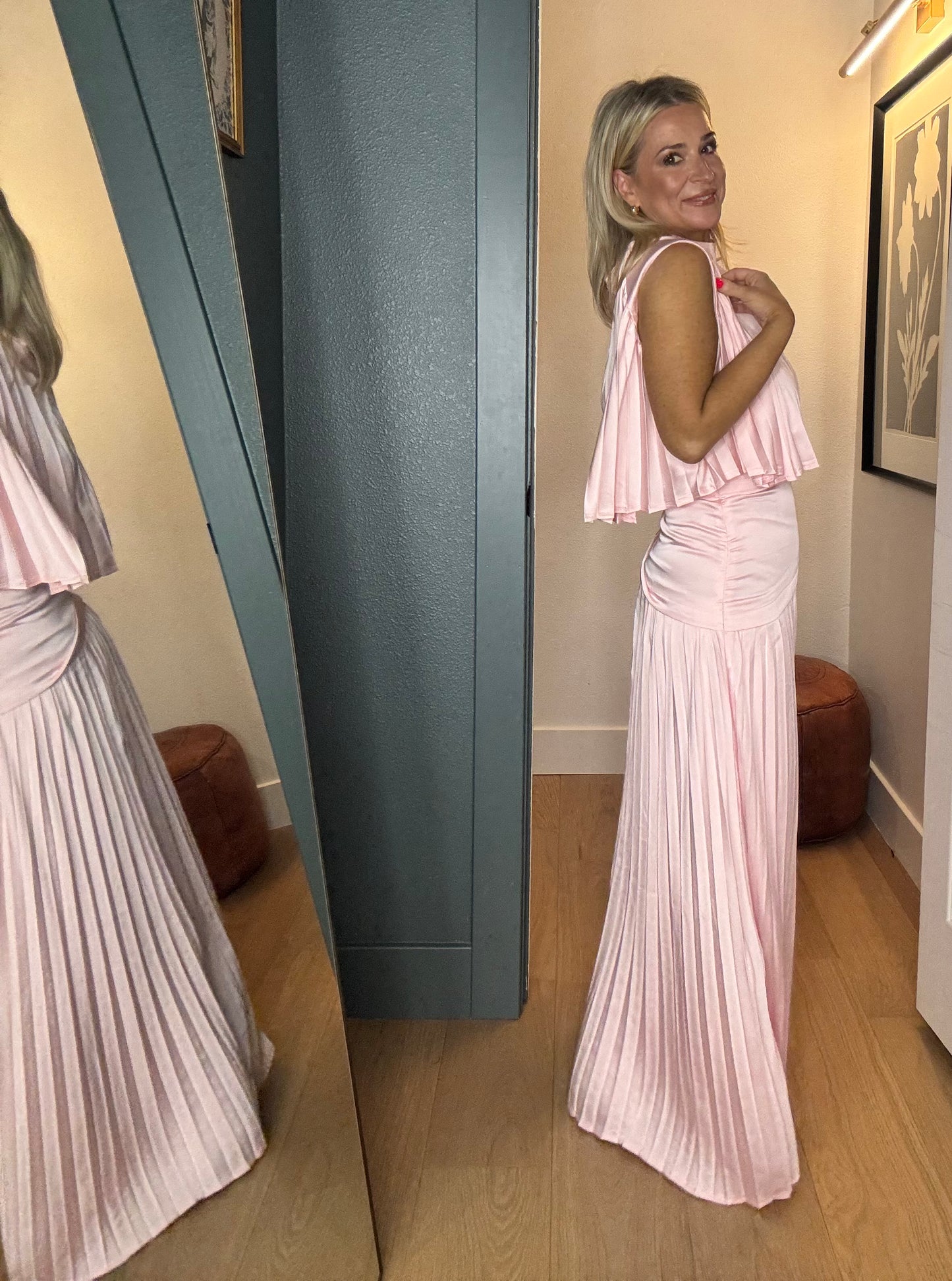 Pleated Petal Top- FINAL SALE