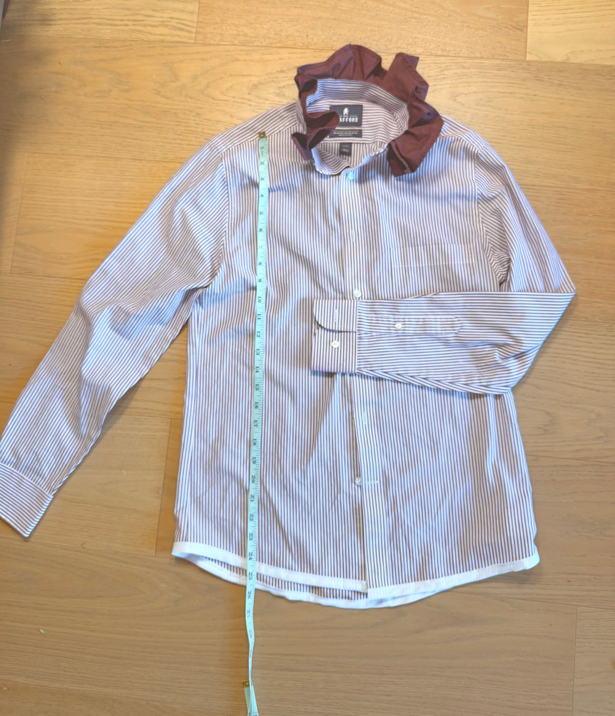 Maroon Ruffle-S