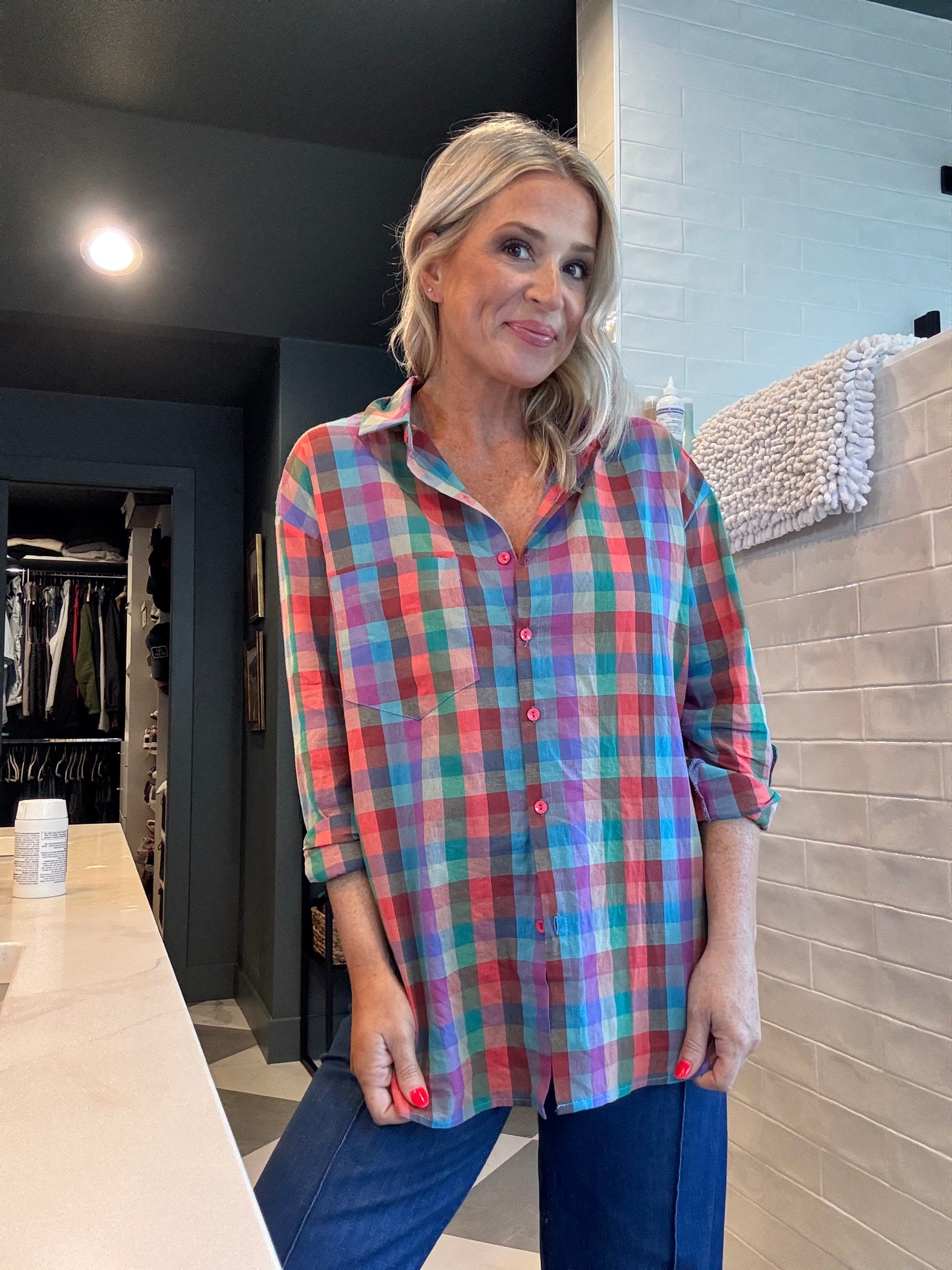 Sadie Button Up
