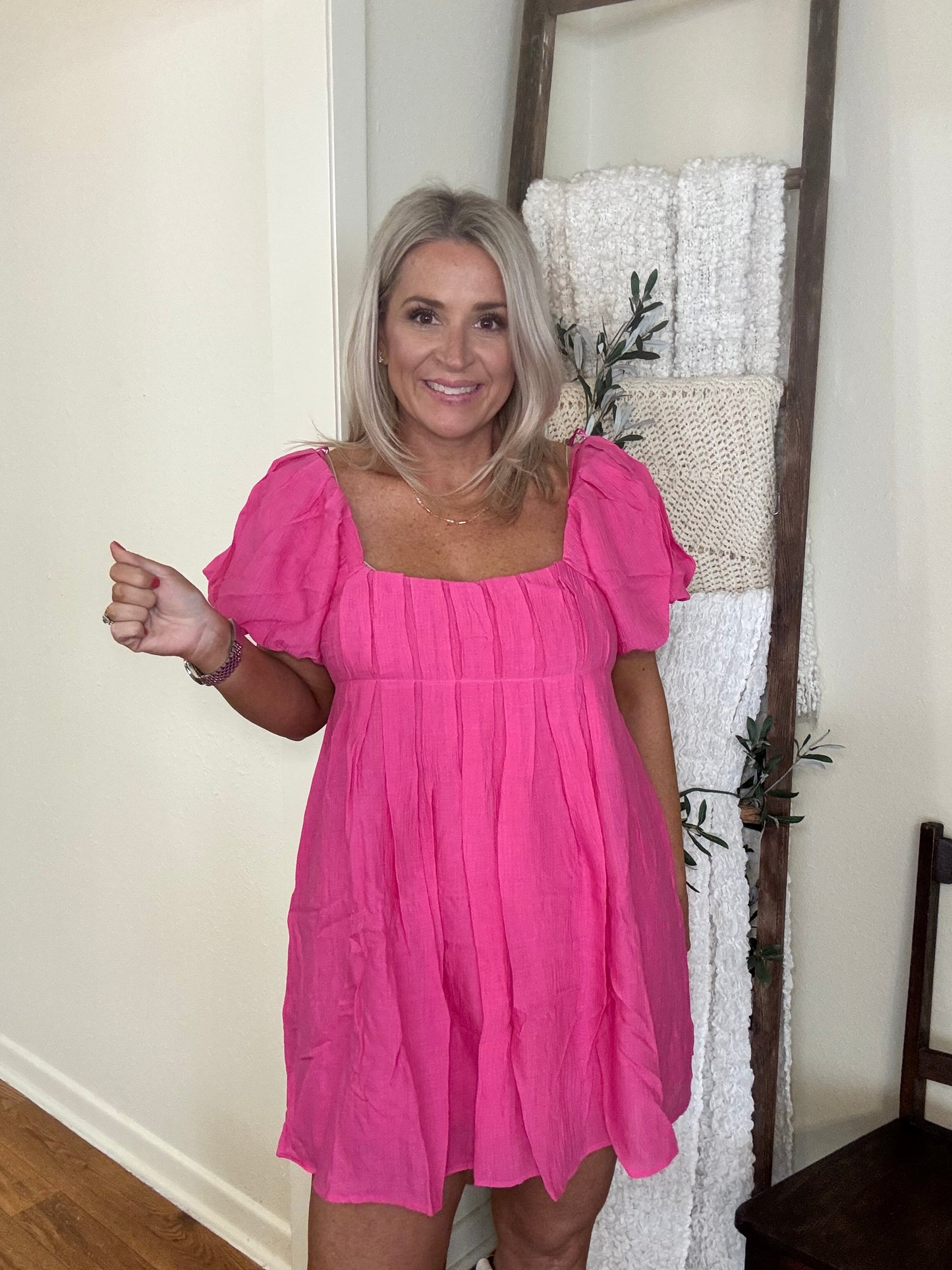 Feeling Pink Dress- FINAL SALE