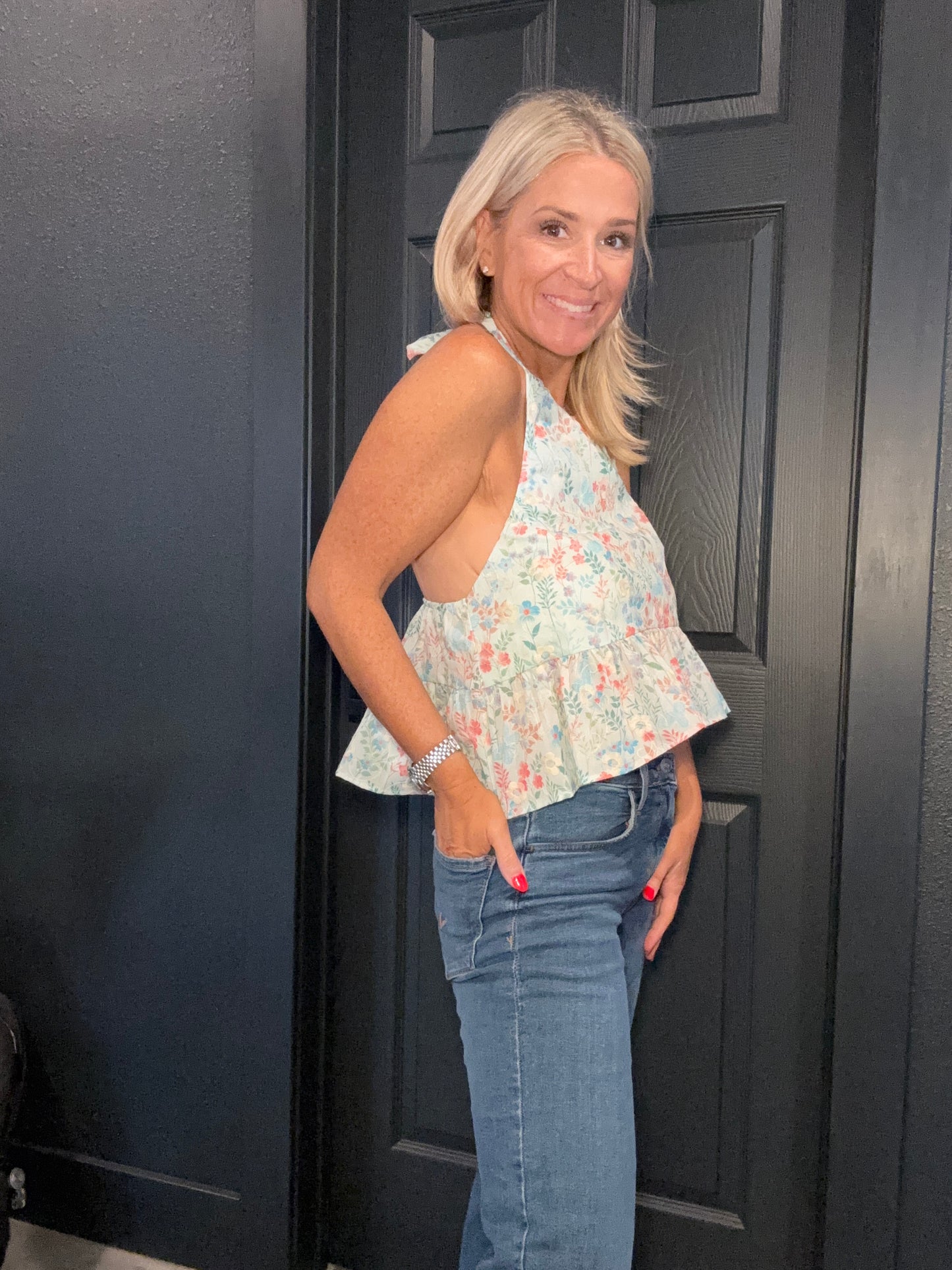 Delicate Halter Top- FINAL SALE