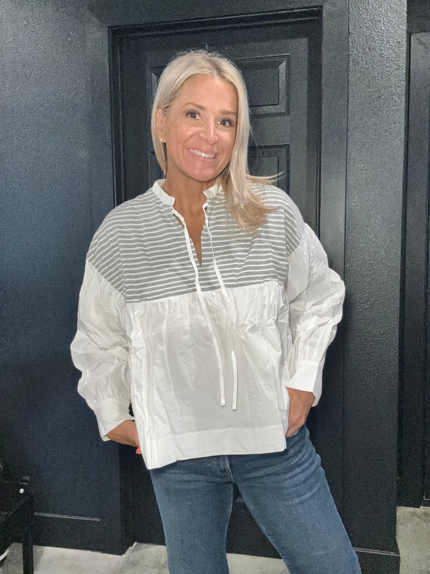 Presley Tie Top-FINAL SALE