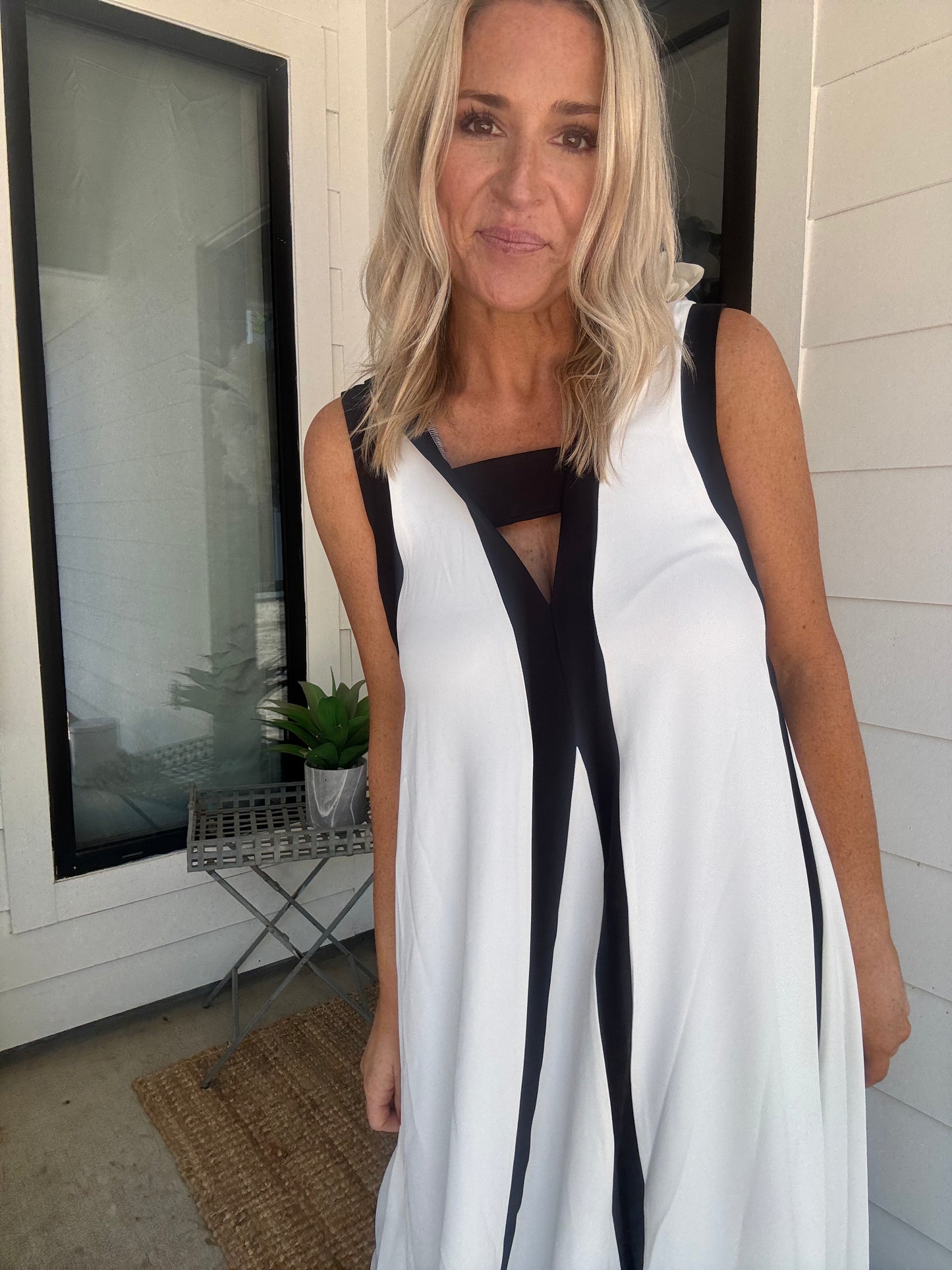 Shadow & Light Maxi Dress