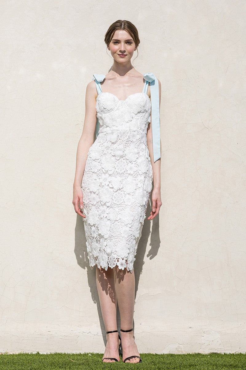 Eden Lace Midi Dress- Final Sale