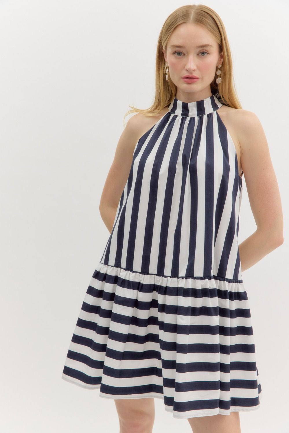 Nautical Mini Dress