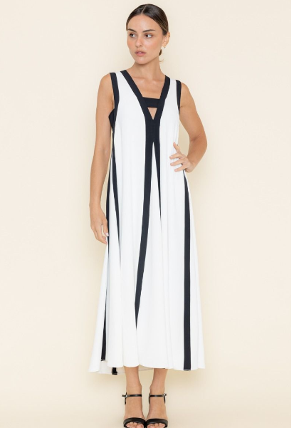 Shadow & Light Maxi Dress