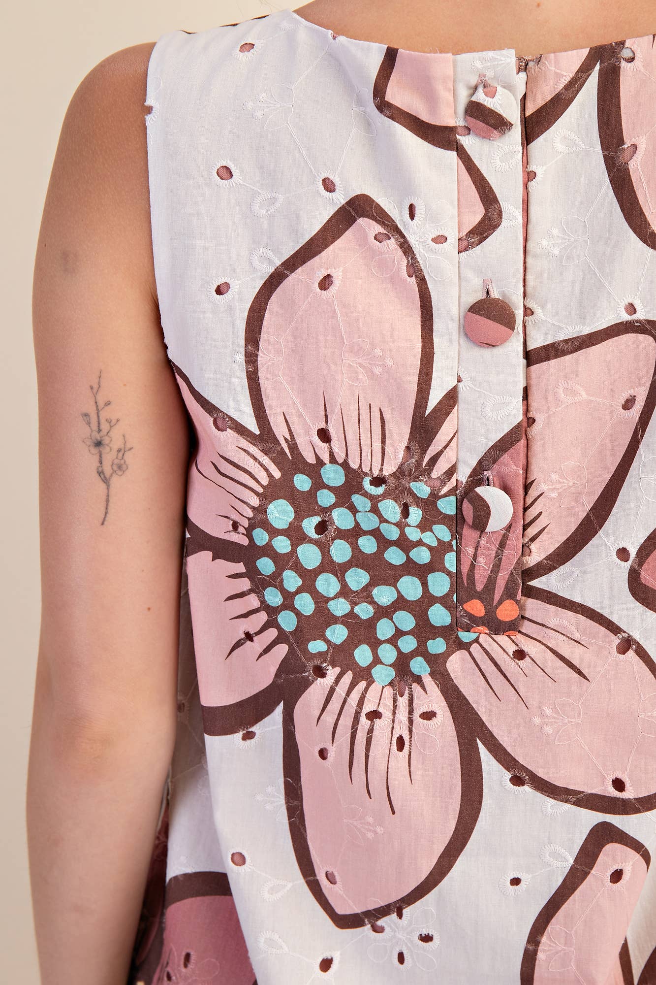 Petal & Poise Mini Dress