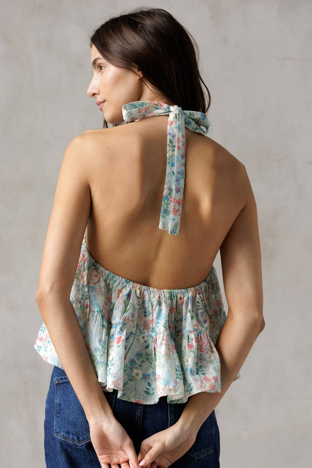 Delicate Halter Top- FINAL SALE