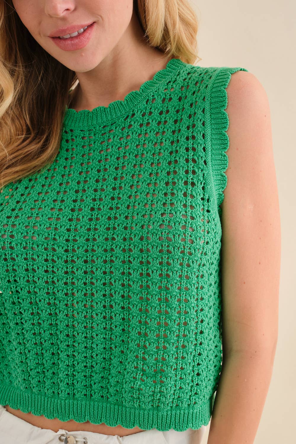 Court Crop Top- Final Sale