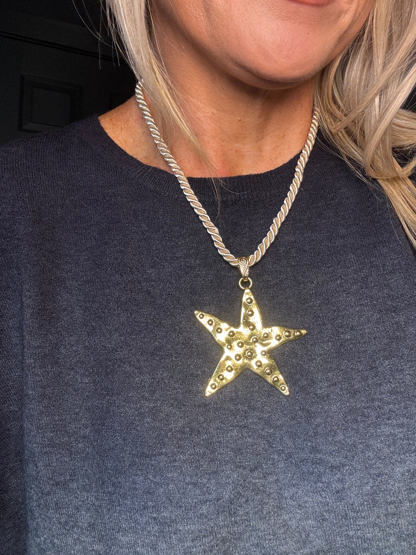 Rope Star Necklace
