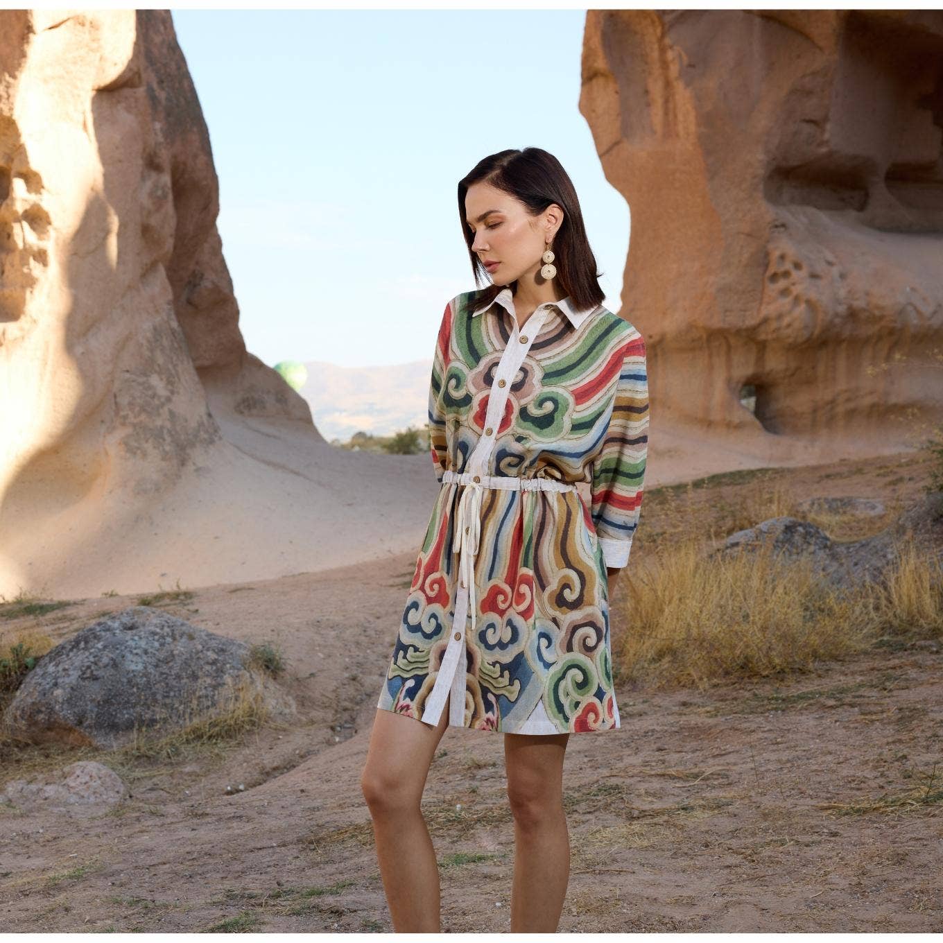 Soleil Shirt Dress