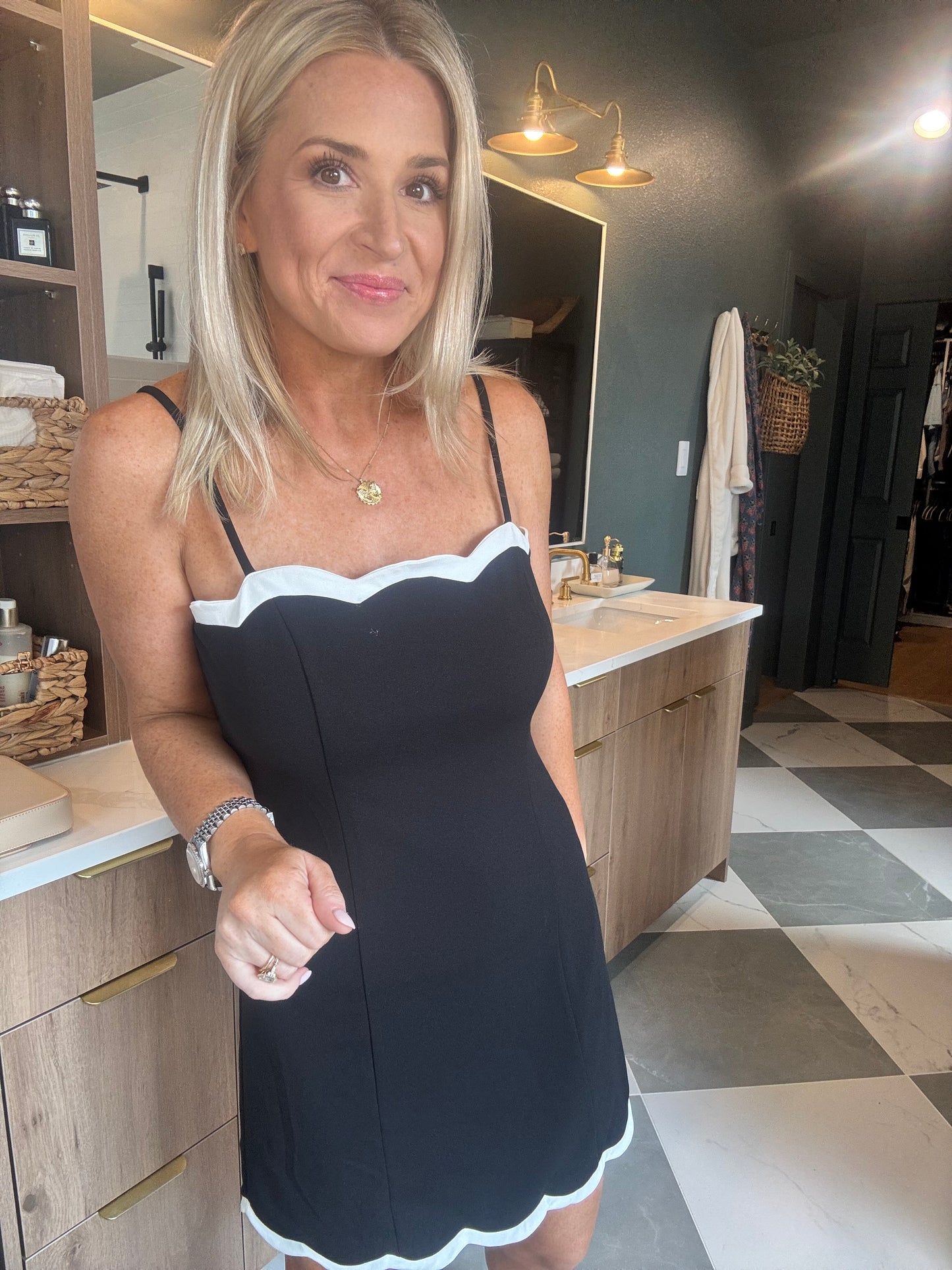Cami Knit Mini Dress- FINAL SALE