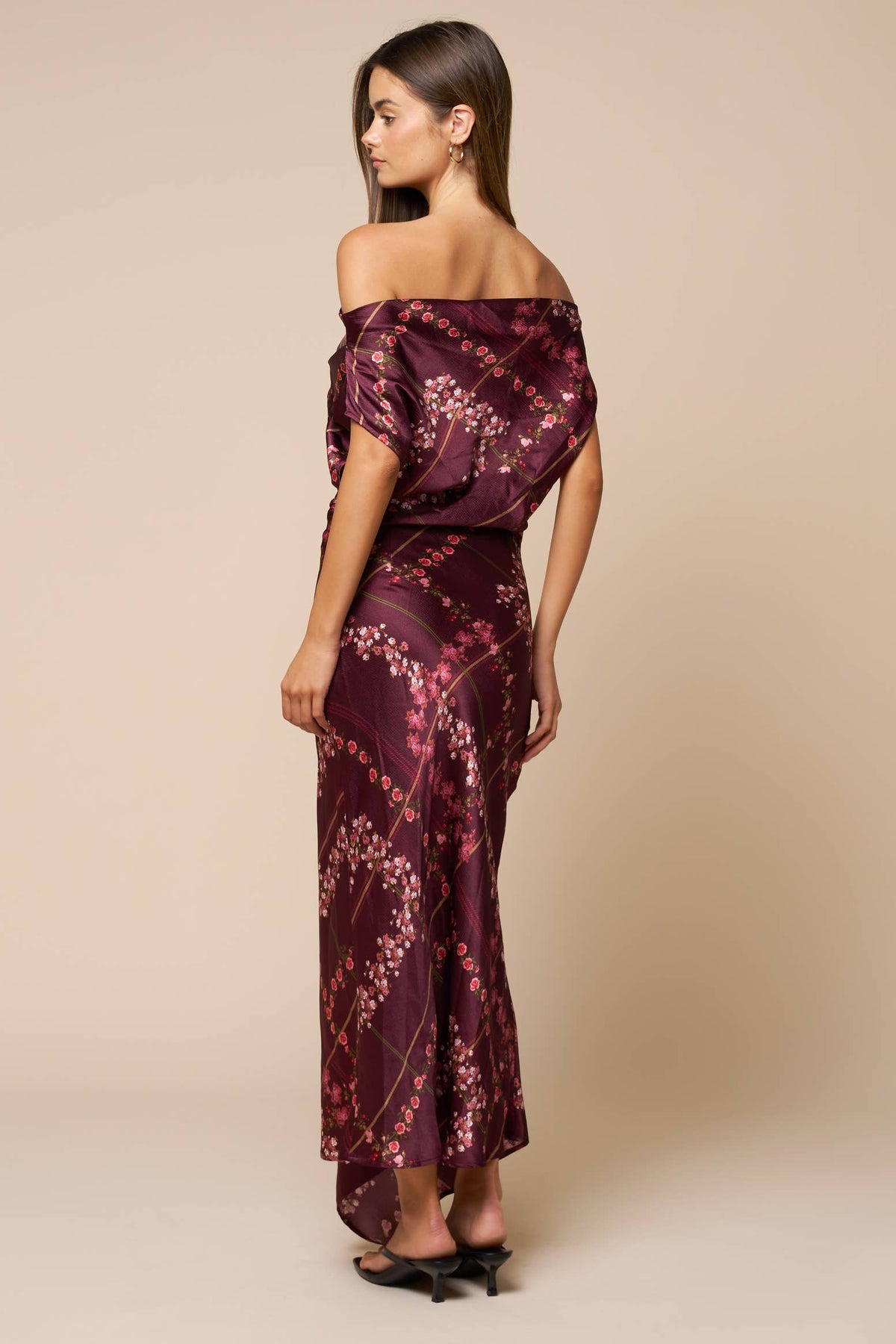 Bold in Burguy Maxi Dress
