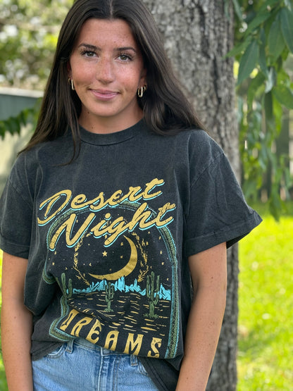 Desert Nights Graphic Top-FINAL SALE