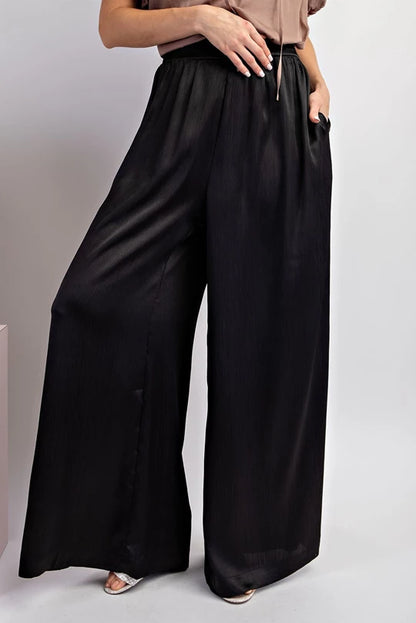 With the Flow Satin Pants