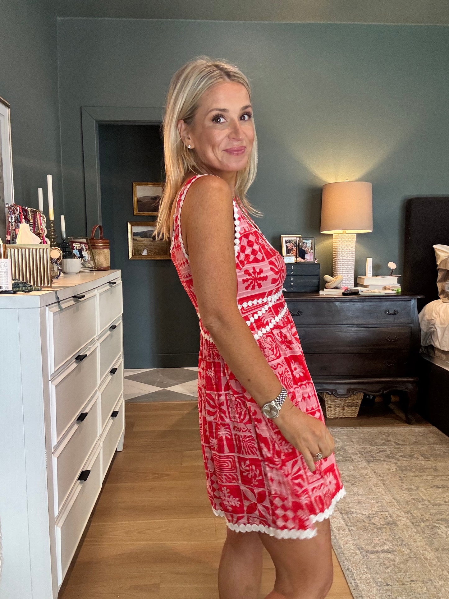 Dotted and Detail Dress-FINAL SALE