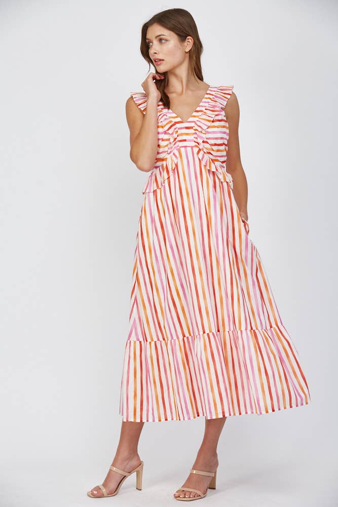 Sorbet Midi Dress-FINAL SALE
