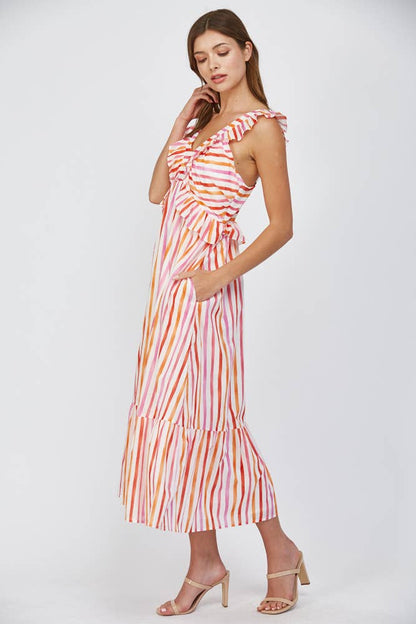 Sorbet Midi Dress-FINAL SALE