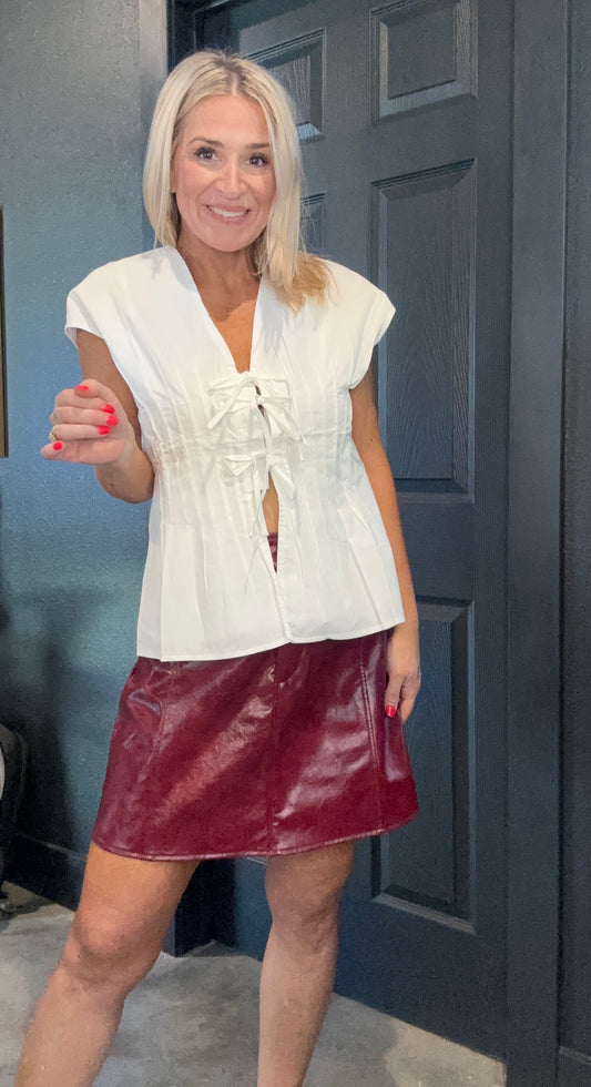 Tide Mini Skirt-FINAL SALE