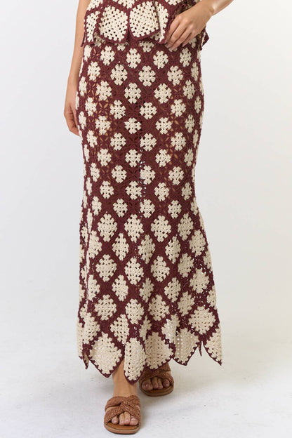 Two Tone Muse Skirt- FINAL SALE