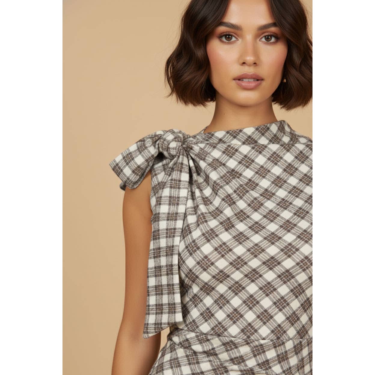 Spring Plaid Maxi Dress- FINAL SALE