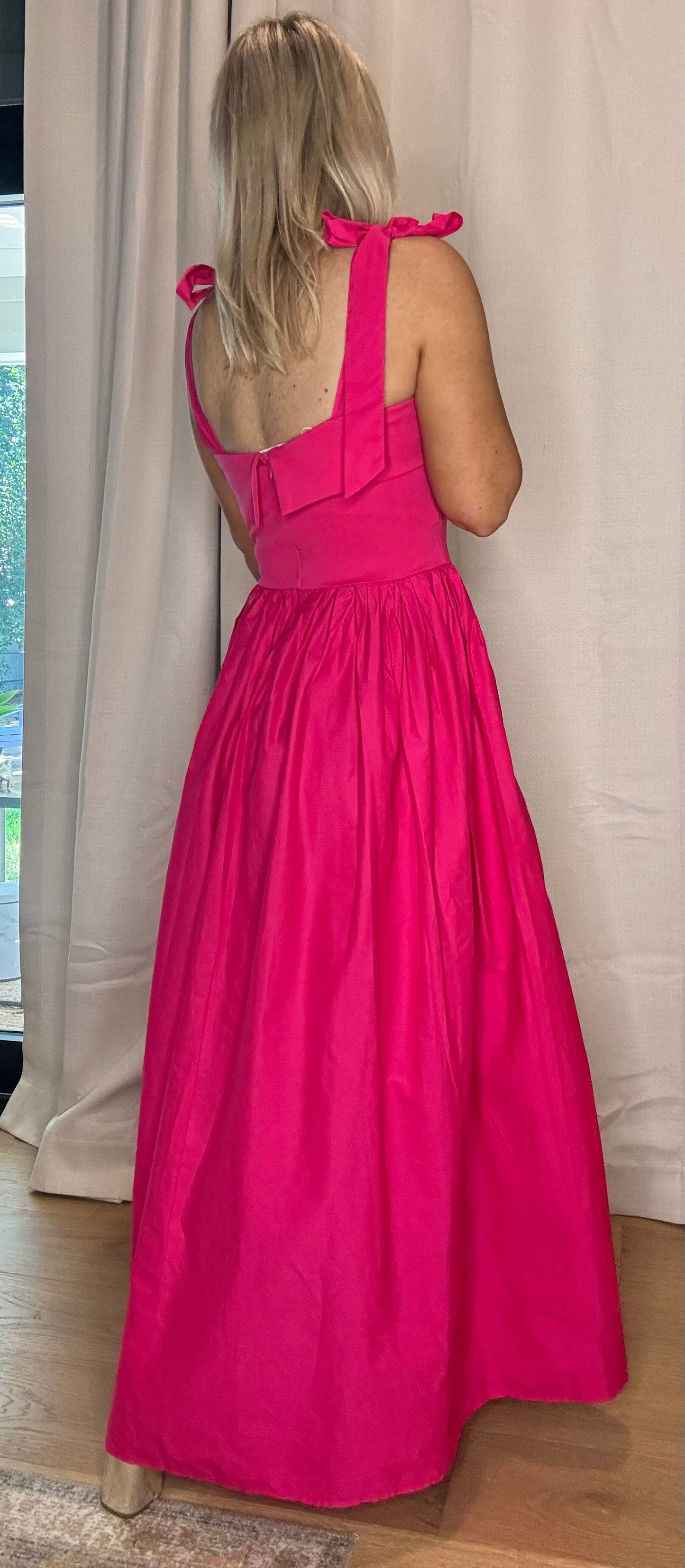 Karina Fuchsia Dress