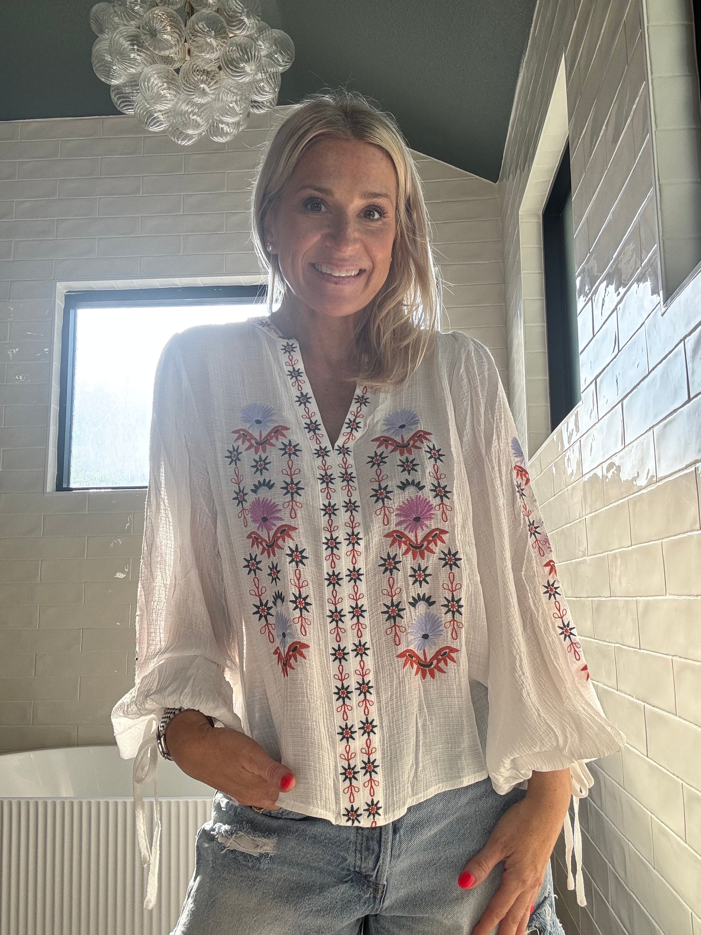 Vintage Bohemian Blouse