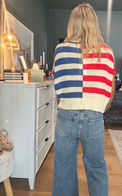 Americana Half Zip-FINAL SALE