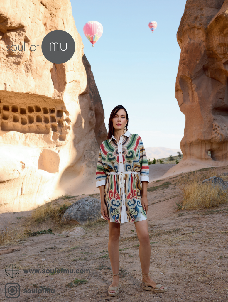 Soleil Shirt Dress
