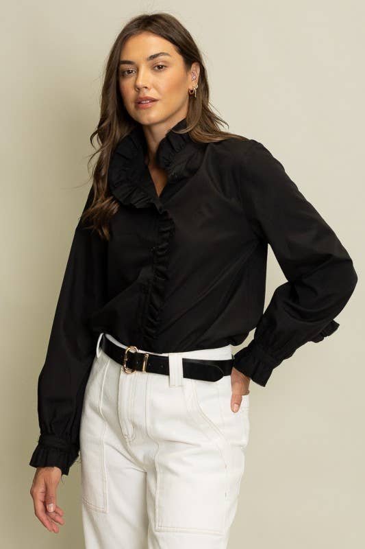 Rita Ruffled Blouse