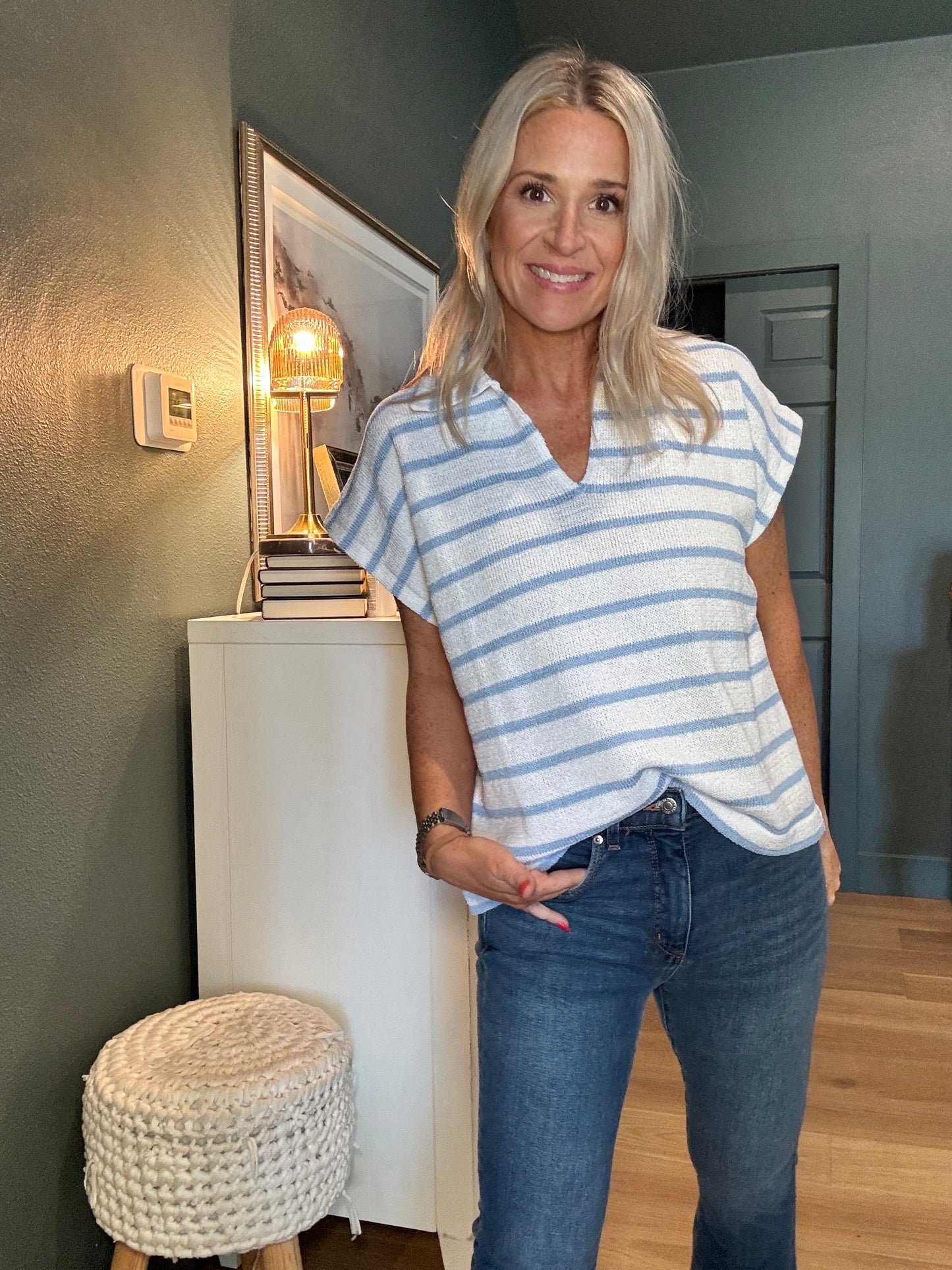 Shepherd Stripe Top