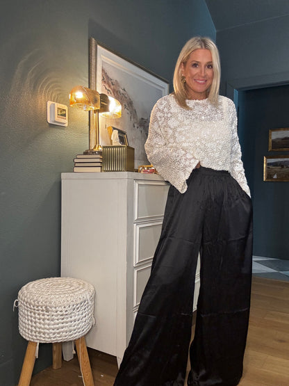 With the Flow Satin Pants