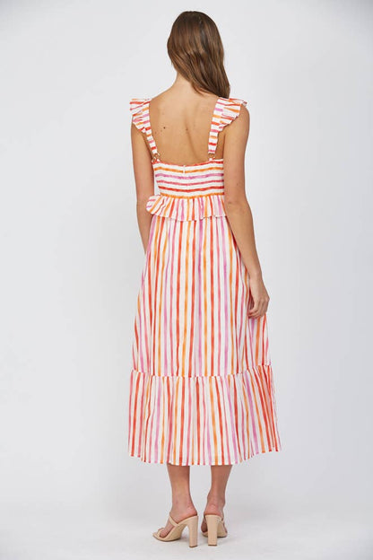 Sorbet Midi Dress-FINAL SALE