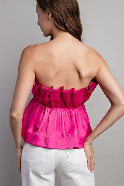 Sienna Strapless Top- FINAL SALE